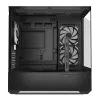 Sharkoon MK6 RGB Micro-ATX tietokonekotelo, musta, karkaistu lasi