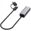 Ethernet-sovitin ALLNET ALL-NC-2.5G-USBC_A USB 3.0 Type-C & Type-A 2,5 Gbps Multi-Gigabit LAN