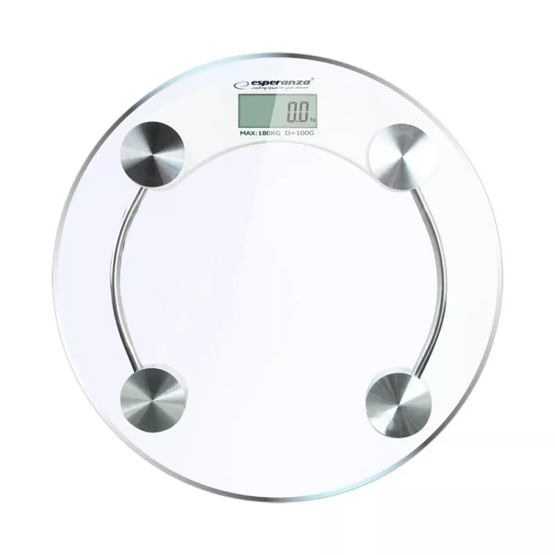 Esperanza EBS007W henkilövaaka Circle valkoinen elektroninen henkilövaaka