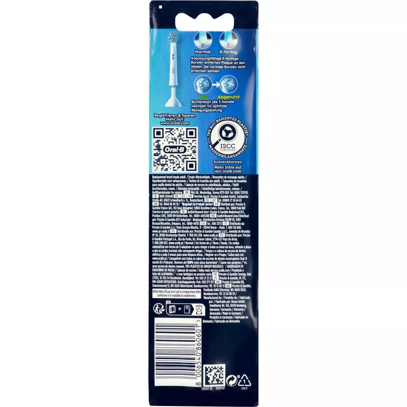 Oral-B Pro Sensitive Clean vaihtoharjaspäät, 10 kpl