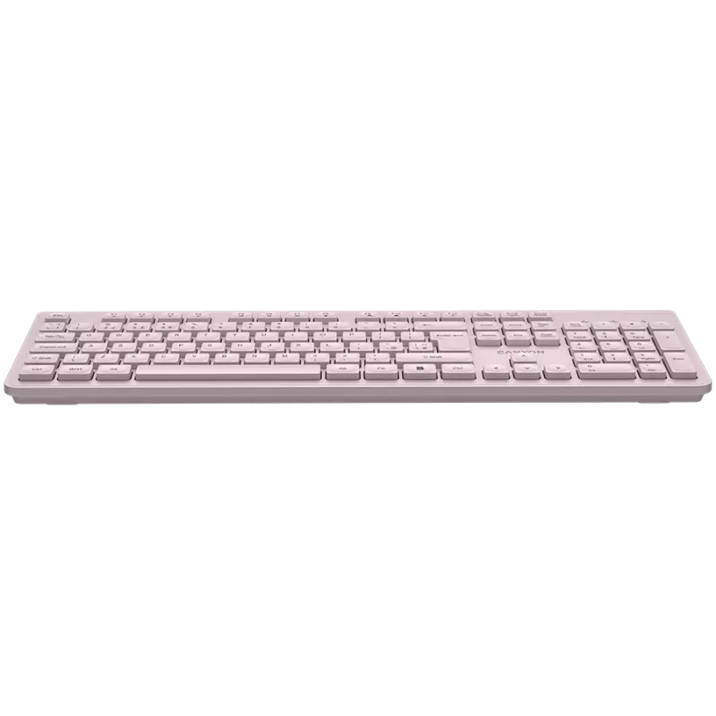 Langaton näppäimistö CANYON HKB-W01 – UK/US-asettelu, beige, AAA-paristokäyttöinen