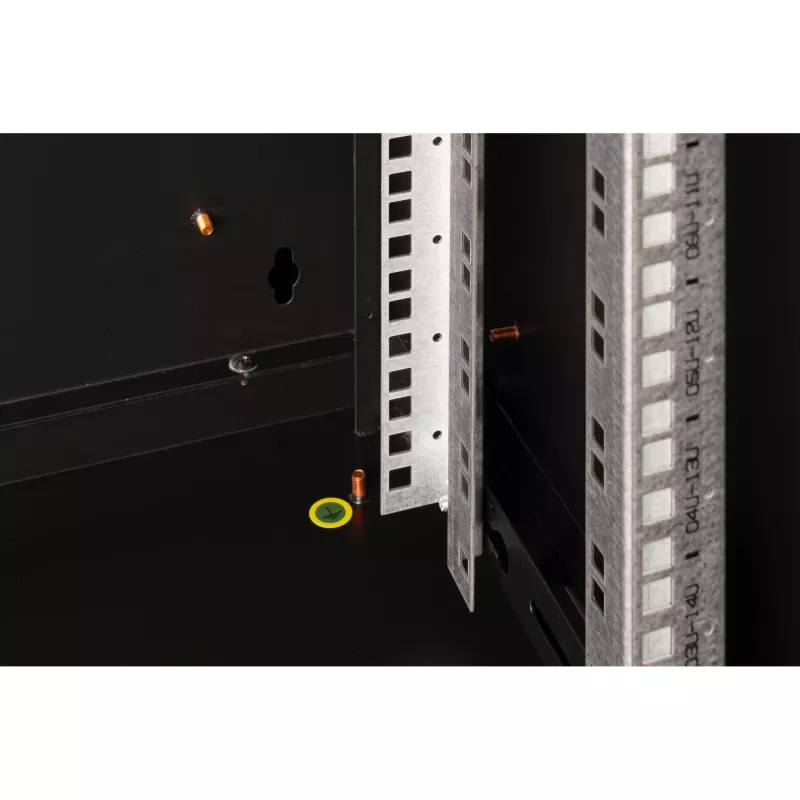 Seinäasennusteline Digitus DN-19 16-U-SW
