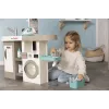 Smoby 311050 leikkikeittiö pyykkiosalla ja tarvikkeilla