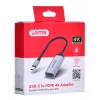 UNITEK V1420A videokaapelisovitin 0,15 m USB Type-C HDMI harmaa