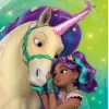 Palapeli Ravensburger Unicorn Academy – 3 x 49 palaa, setti lapsille