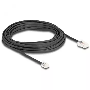 DeLOCK puhelinkaapeli RJ45-liitin RJ11-liittimeen musta 10 m