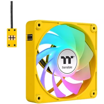 Thermaltake CT140 EX Reverse ARGB 140mm 3 kpl:n pakkaus keltainen