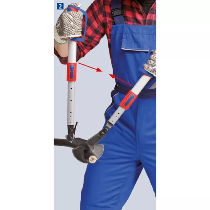 Kaapelisakset Knipex 9532038, räikkäleikkaustyökalu kaapeleille
