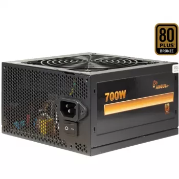 INTER-TECH ArgusNT BPS-700 virtalähde 120mm tuuletin Active PFC 6xSATA 4x PCI-E 6+2 2x 4+4pin 80+ Bronze 230V EU (88882179)
