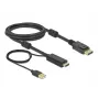 HDMI-DisplayPort-kaapeli DeLOCK 85964 4K 30 Hz 2 m