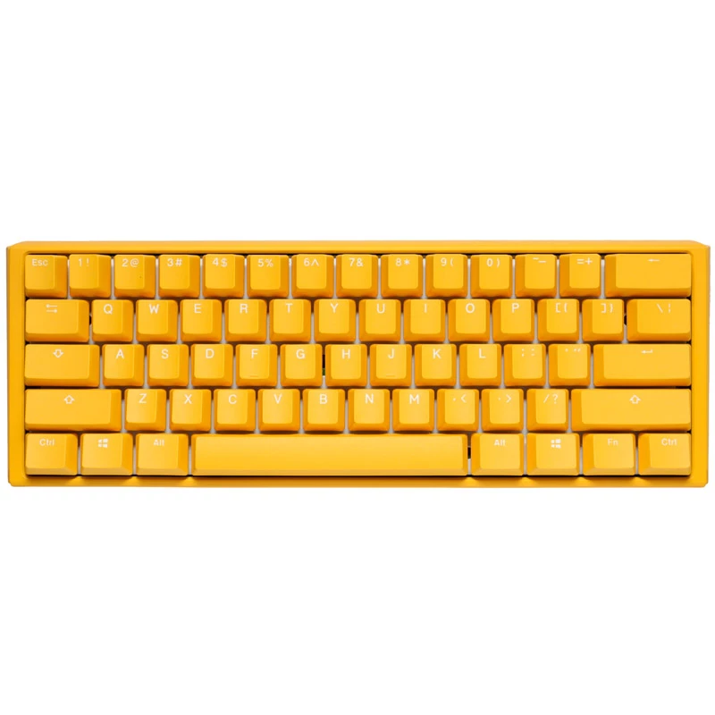 Ducky One 3 Yellow pelinäppäimistö RGB LED MX-Clear US