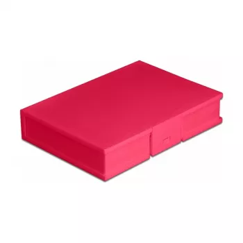 Suojakotelo DeLOCK 18374 3,5 tuuman HDD:lle punainen