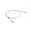 LANBERG Cat6 U/UTP RJ-45 verkkokaapeli PCU6-10CC-0100-S, 1 m, harmaa