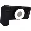 Selfie-valo RealPower Selfie MagFree LED musta valkoinen ABS PU