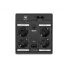 Armac H/1000F/LED keskeytymätön virransyöttö (USV) Line-Interactive 1 kVA 4 AC-lähtöä
