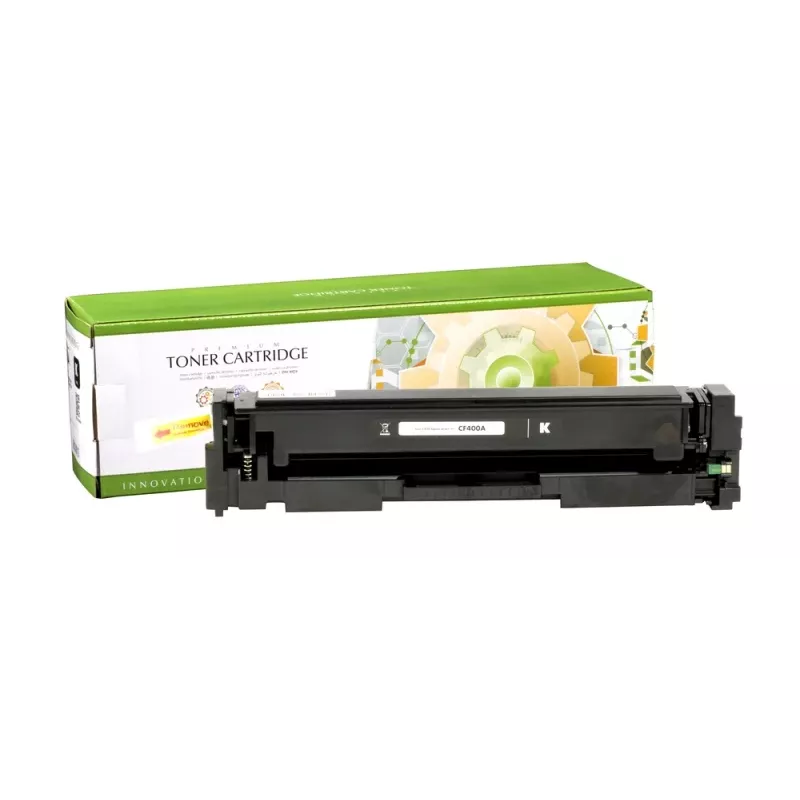 Yhteensopiva Static Control Hewlett-Packard CF400A / Canon CRG 045 musta, 1500 sivua