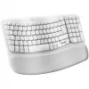 Logitech Wave Keys näppäimistö pehmustetulla rannetuella langaton Bluetooth LE QWERTY off-white (PAN)