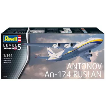 Muovimalli Antonov AN-124 Ruslan 1/144