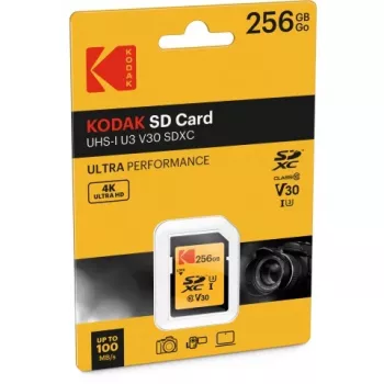 Muistikortti Kodak 256GB UHS-I U3 V30 Ultra EKMSD256GXC10HPRK