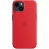 Apple iPhone 14 -silikonikotelo MagSafe-yhteensopiva, (PRODUCT)punainen