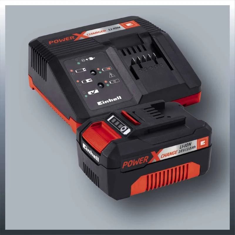 Einhell GE-LC 18 Li Kit 2400 RPM musta, punainen