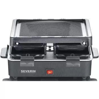 Severin mini raclette-grilli 4 pientä tarttumatonta pannua 600 W
