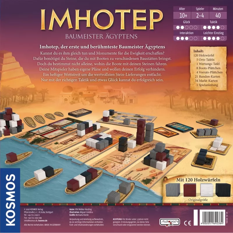Kosmos 69238 lauta-/korttipeli lautapeli strategia