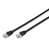 Patch-kaapeli Digitus CAT 6A S/FTP DK-1644-A-0025/Y 0,25 m keltainen