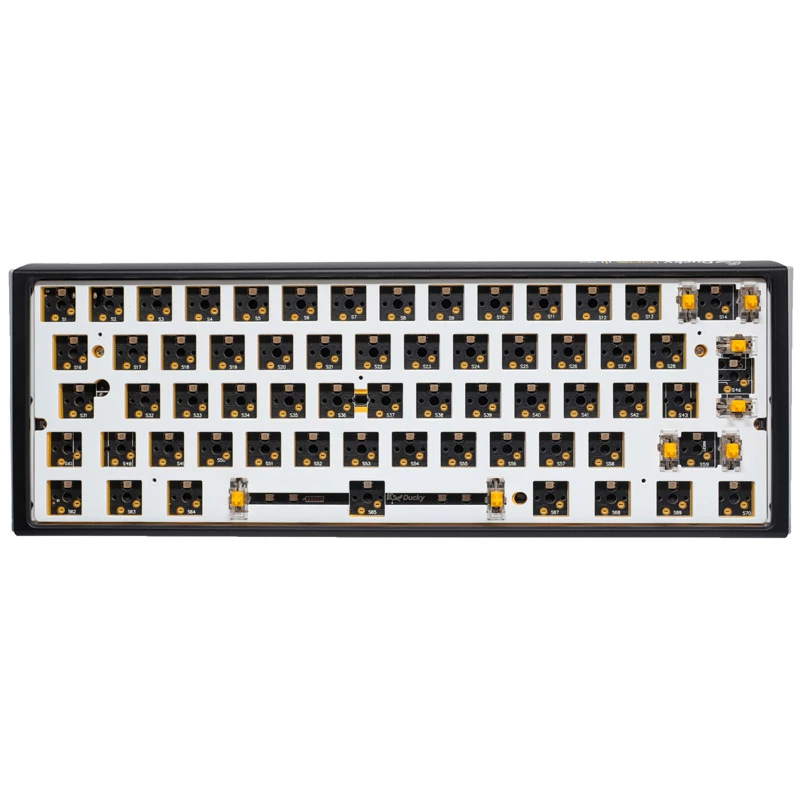 Ducky One 3 Hot-Swap Barebone Mini-näppäimistö pelikäyttöön USB US-englanti musta