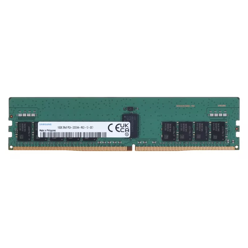 Samsung - DDR4 - moduuli - 16 GB - DIMM 288-PIN - 3200 MHz / PC4-25600 CL22 1.2 V rekisteröity ECC