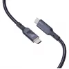 AUKEY CB-MCC102 USB-kaapeli 1,8 m USB-C musta 480 Gbit/s