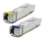 Extralink SFP WDM -moduuli 1.25G, 1.25Gbit/s, 1310/1550nm, yksimuotokuitu, 20km, LC, DOM, pari