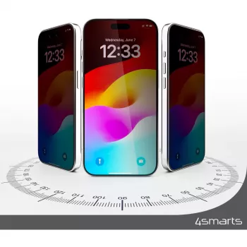 Näytönsuojakalvo 4smarts 540599 iPhone 15 Plus naarmuuntumaton