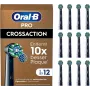 Oral-B Pro CrossAction vaihtoharjaspäät, 12 kpl