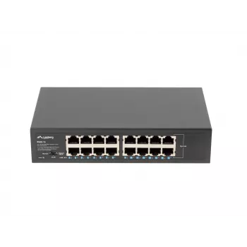 Lanberg-kytkin RSGE-16 Rack 10/19 (16-porttinen 1 Gb)