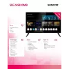 24 tuuman LED Smart Display -televisio SENCOR SLE 24S830MB — HD-resoluutio, energiatehokkuusluokka E