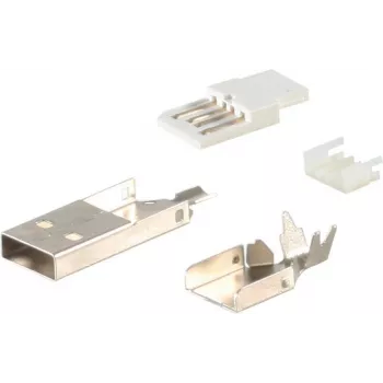 Kaapeliliitin ShiverPeaks BS77056 USB A -uros suora