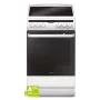 Amica 58CE3.315HTaQW sähkökeraaminen liesi, 4 keitinalaa, 65 l kuumailmauuni, energialuokka A, 50 cm, valkoinen