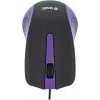 USB-johdollinen hiiri, 3 painiketta, kumipinta