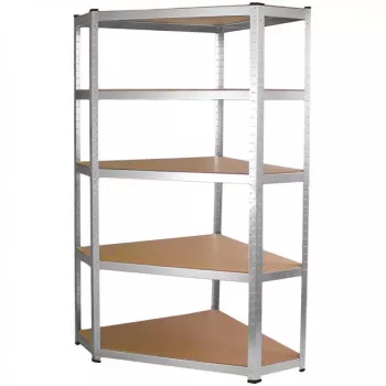 Gartenwerkzeug-Aufbewahrungsregal Top e shop Rack GC9030 — sinkitty teräs & MDF, 900x300x1800 mm, vapaasti seisova/seinäkiinnitteinen, 875 kg kapasiteetti