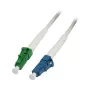 LWL-1-kuitu-patchk. 2mtr.LC-LC(APC8Grad) - 9/125u - bevel - G657.A2 - Synergy21 -