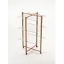ARREDAMENTI KARISMA kuivausteline – 80 x 68 cm, ruskea