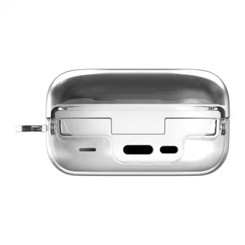 Kuulokekotelo Samsung GP-FPR640KDBTW, polykarbonaatti, läpinäkyvä