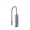 CUDY UH405 5-in-1 USB-C-keskitin HDMI 4K:lla