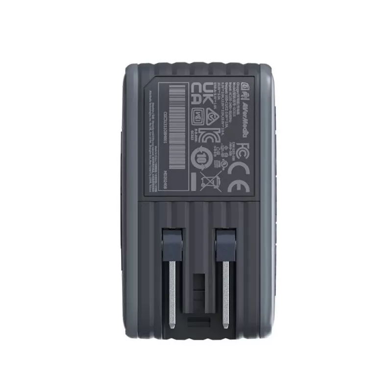 AVerMedia GC313 Universal musta AC-pikalaturi sisäkäyttöön
