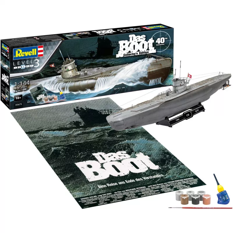 Pienoismalli Revell DAS BOOT 40. juhlavuoden lahjasarja