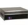 PC-kotelo INTER-TECH S21 musta/hopea ATX tuki 6 tuulettimelle