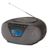Audiomikrojärjestelmä Aiwa BBTU-400BK, CD/MP3/FM-PLL/BT-soitin (musta)