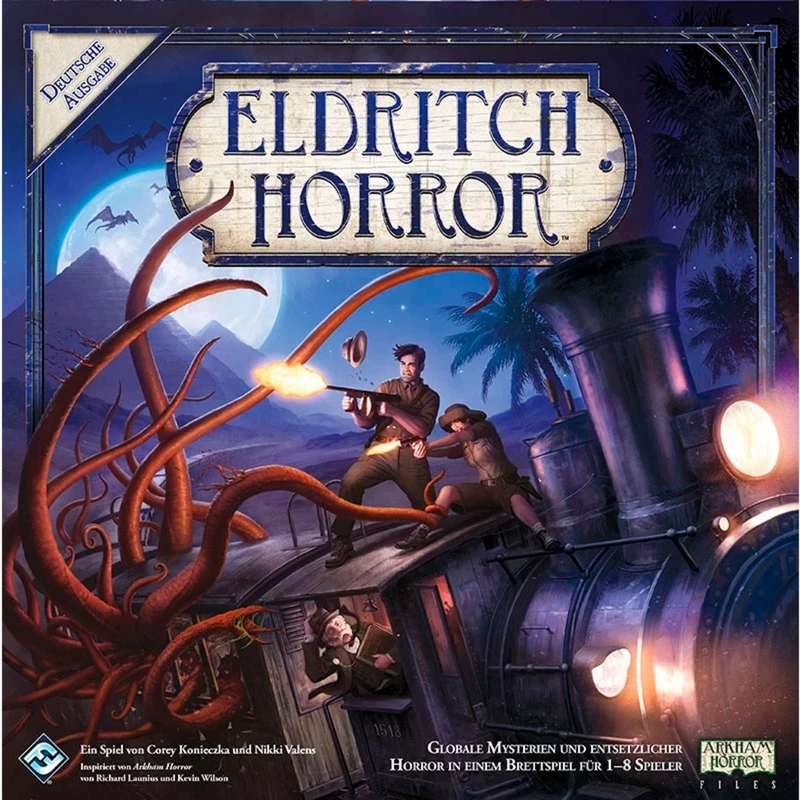 Eldritch Horror peruspeli perhepeli