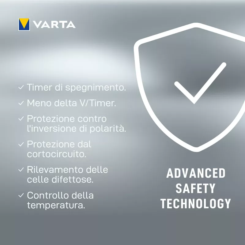 Akkulaturi Varta 57687 kotitalousparisto AC